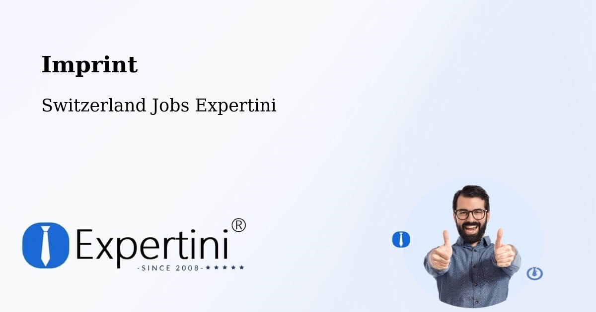 Imprint – Weinfelden - Switzerland Jobs Expertini